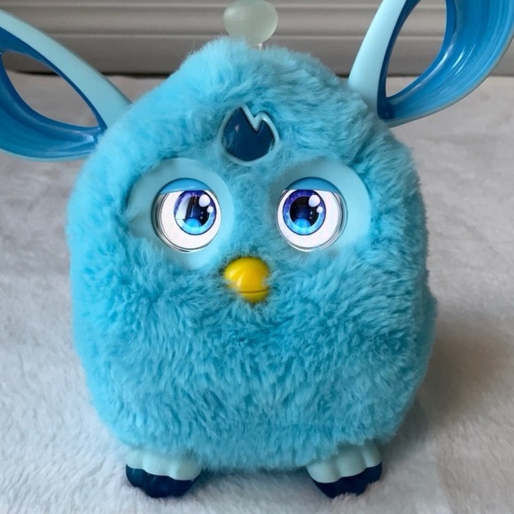 FURBY CONNECT Hasbro 2016 Blue Bluetooth Interactive Toy Tested